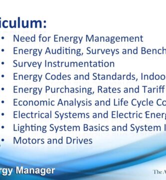 Cómo convertirse en Certified Energy Manager