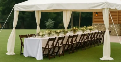 Carpas para bodas: cómo elegir la opción perfecta para tu celebración