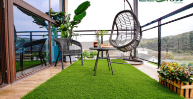 Instalación de Pasto Artificial para Jardines y Terrazas Modernas 6 Instalación de Pasto Artificial para Jardines y Terrazas Modernas